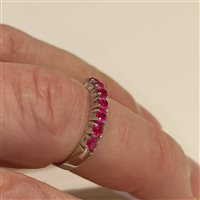 Anello Vidali Gioielli Donna in Oro bianco Zircone ANOR-47-34 - ANOR-47-34